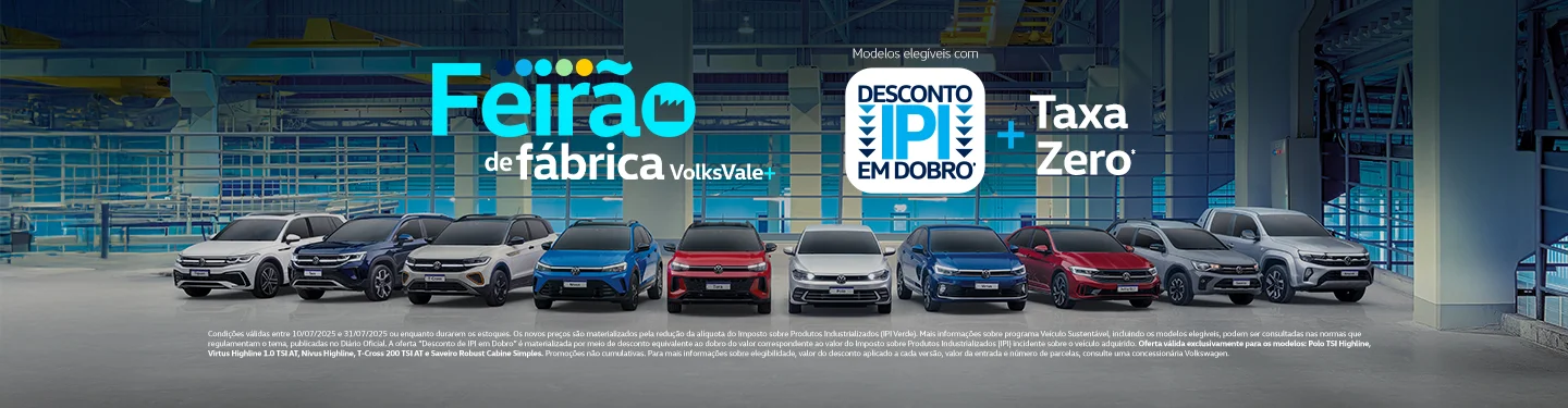 Feirão de Fábrica Comercial Oeste. As melhores condições! E o melhor, agora com IPI REDUZIDO.